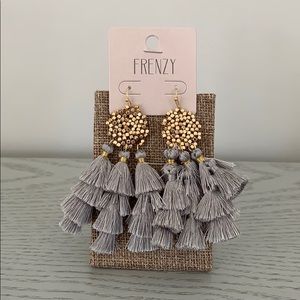NEW Frenzy Tassel earring.